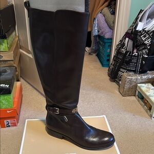 MICHAEL Michael Kors Black Over the Knee Boots